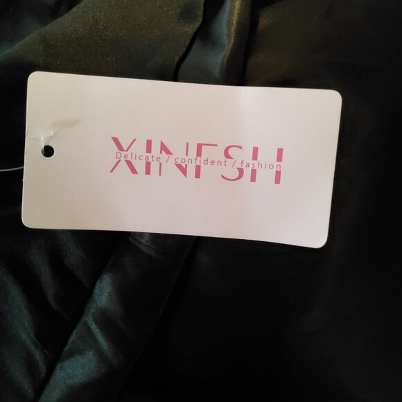 Women's Dress Satin Spaghetti Strap Midi Dress - Picture 4 of 7